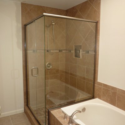 Custom shower remodel 11